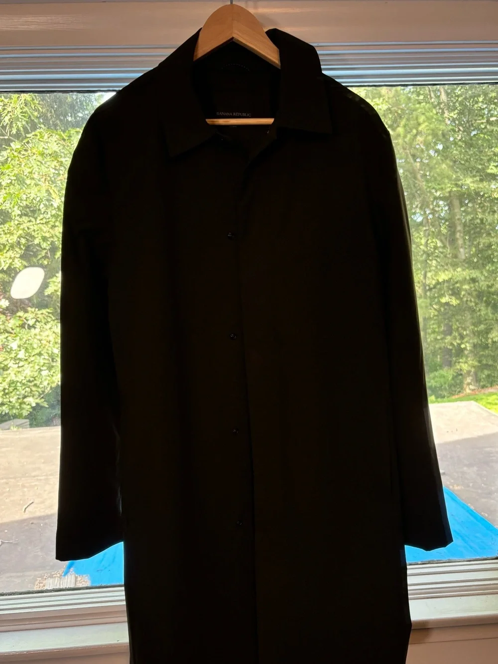 Banana Republic | Men's Raincoat | M | Dark Green